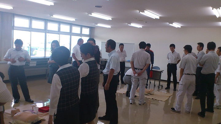 AEDの使用方法に関する講習会