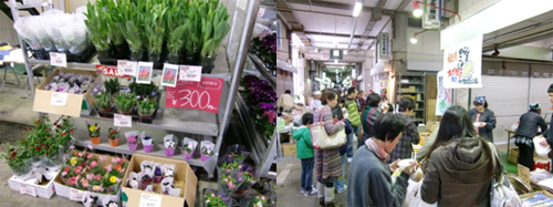 市場関連商品売場棟試験開放2012