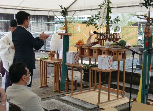 清め塚祈願祭